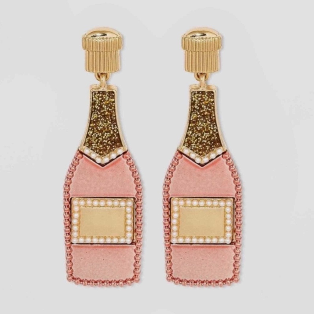 SUGARFIX by BaubleBar “Stop and Smell the Rose’” Earrings (BRAND-NEW!)